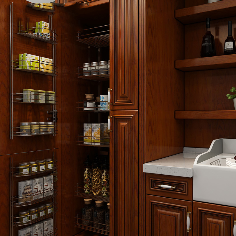 Kitchen Cabinet Double Door Wall Cabinet Unit