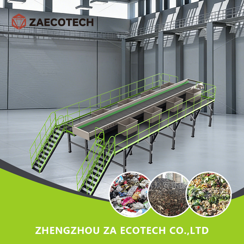 Industrial E-Waste Sorting System for Metal and Rubber Recovery Solutions