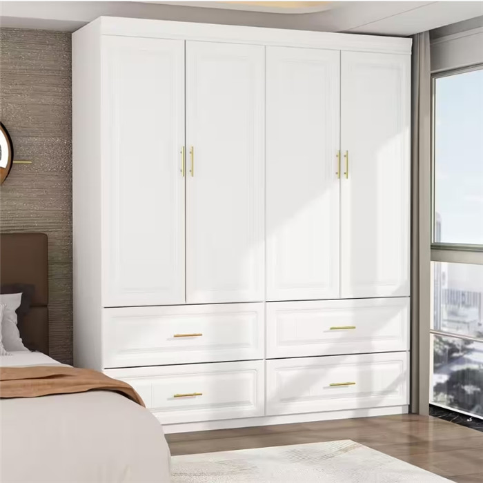 Ace Customized Wall Closet Sliding Mirror Door System Walk in Closet Home Furniture Wardrobe