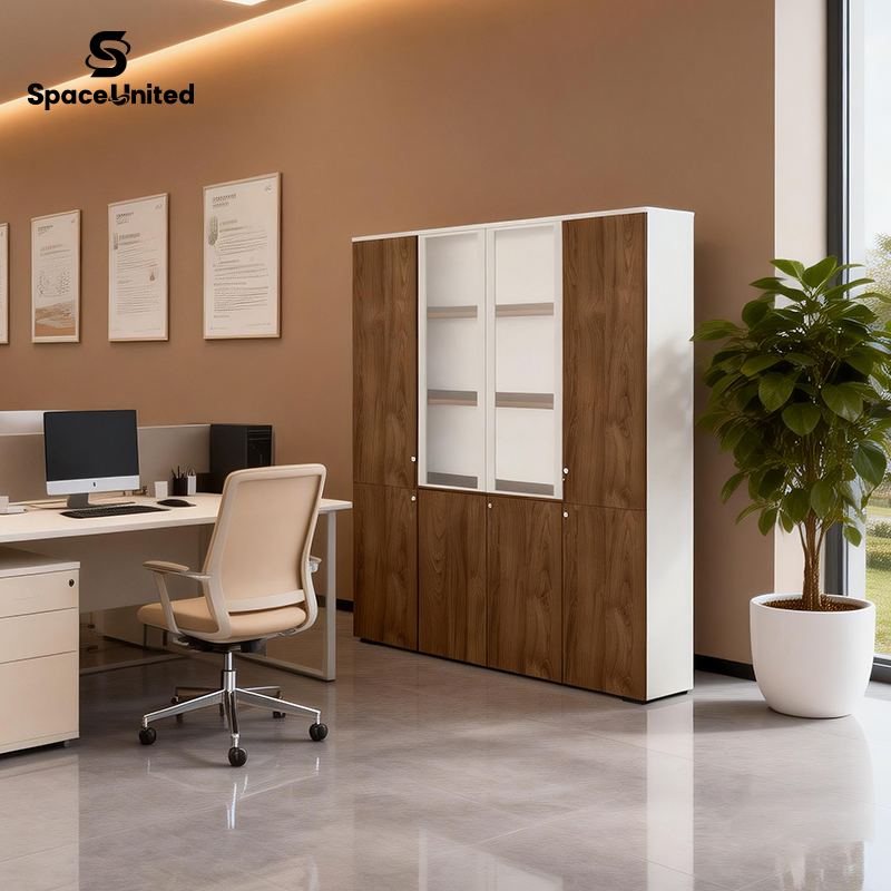 Spaceunited Modular Workstation Storage Metal Office Cabinets for Hotels, Schools, and Offices
