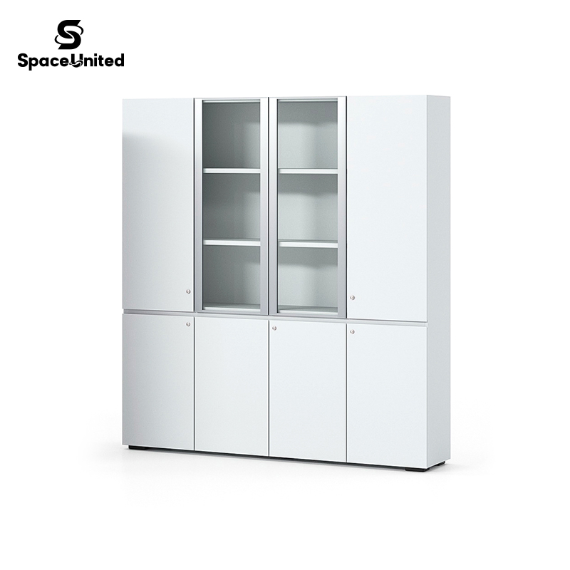 Spaceunited Modular Workstation Storage Metal Office Cabinets for Hotels, Schools, and Offices