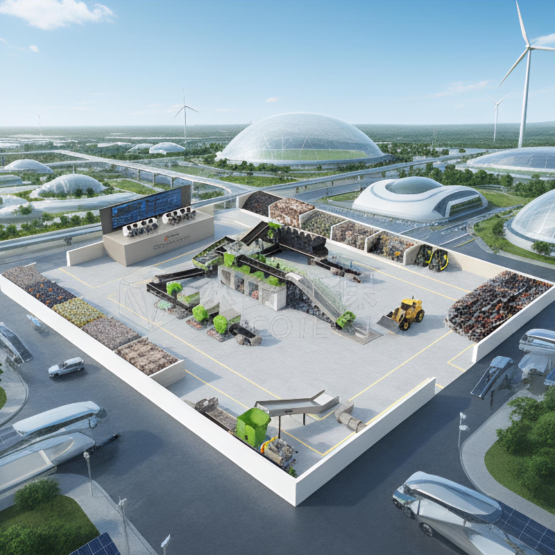 Advanced Waste Sorting System for Rdf and Srf Production