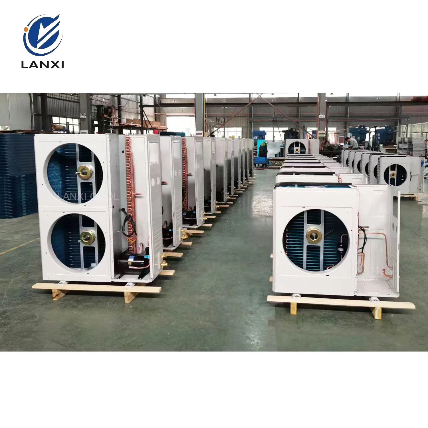 Box Type Wall-Mounted Air Cooled Condensing Unit for Cold Storage Room Air Conditioner