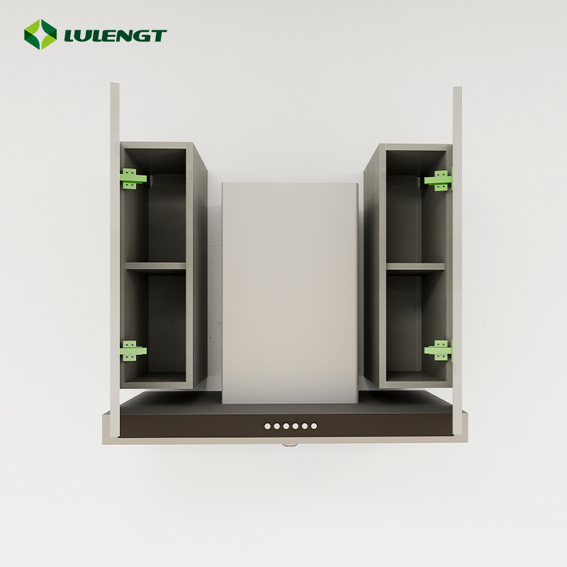 Aluminum Honeycomb Core Aerospace Aluminum Frame and Cover Ready to Assemble Upper High Quality Modern Kitchen Cabinets Set Hood Cabinet
