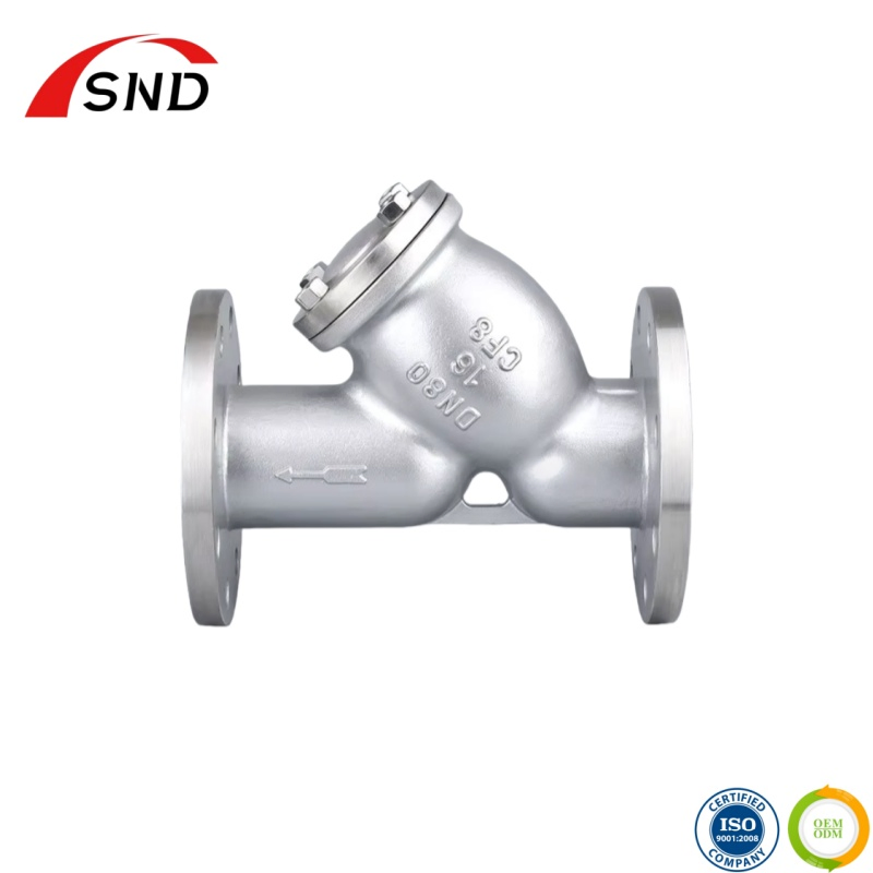 Versatile Y-Type Pipe Strainer for High-Pressure Water Systems