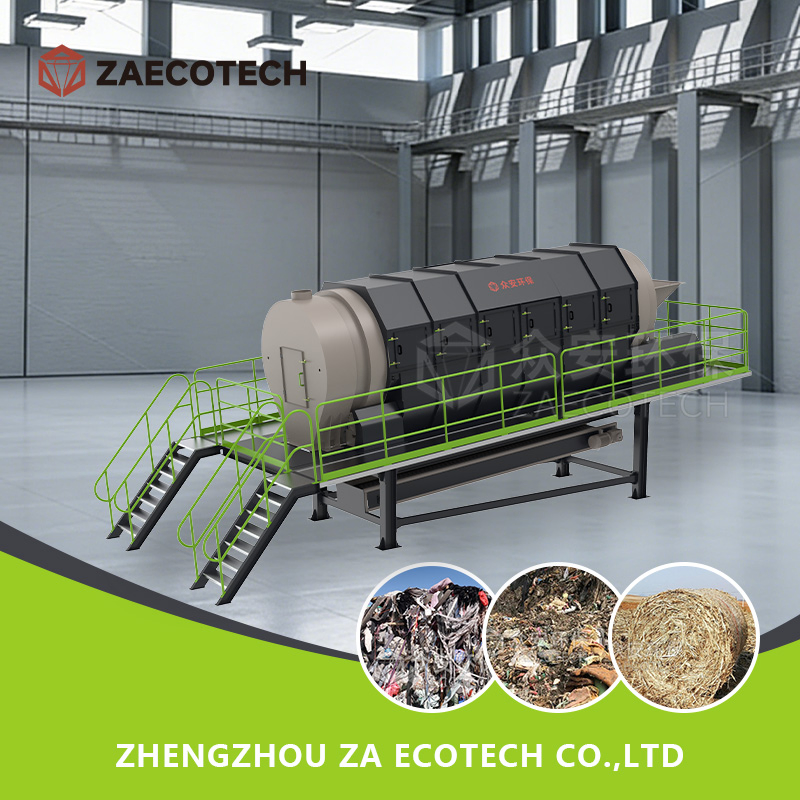 Customized Waste Sorting System for Municipal Solid Waste Recycling Plant