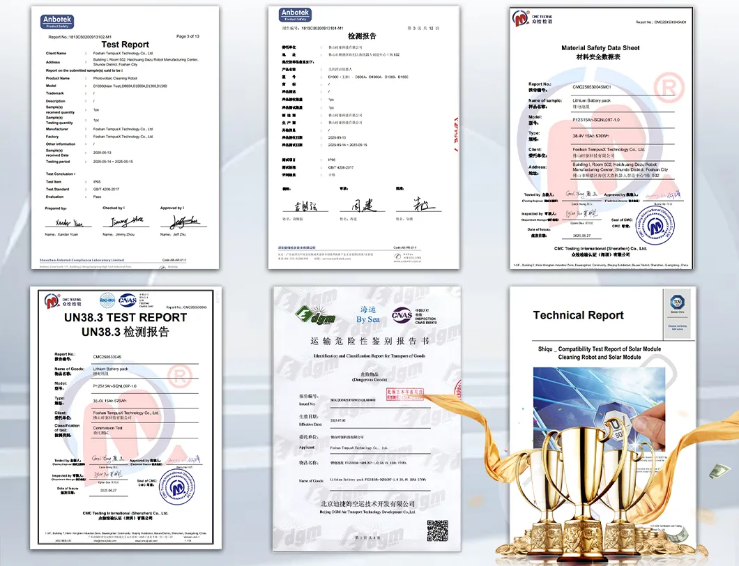 Certifications Display