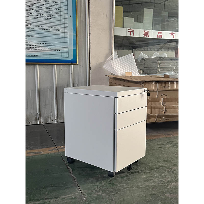 3 Drawers Cabinet Kd Structure Steel Mobile Pedestal Office Furniture Steel Storage Cabinet