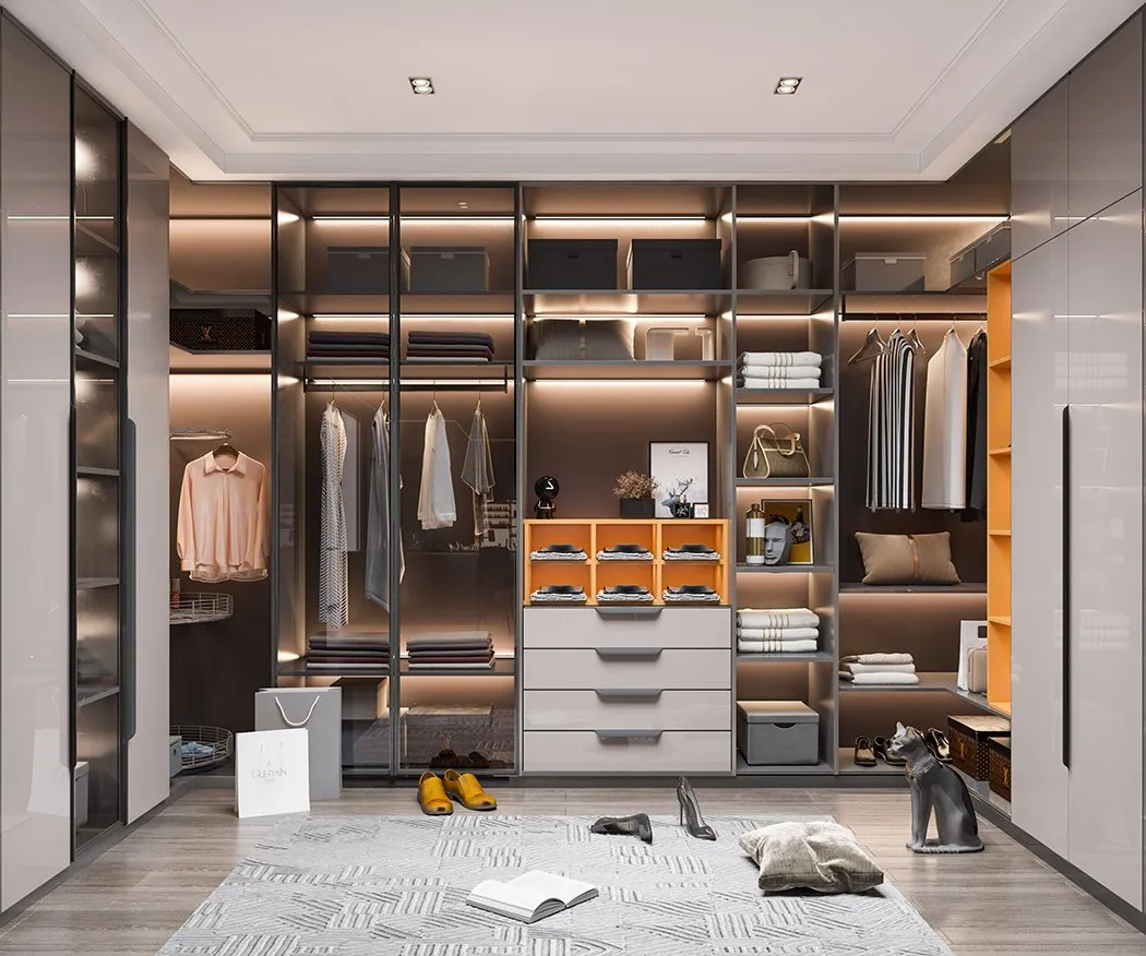 Glass Door Wardrobe