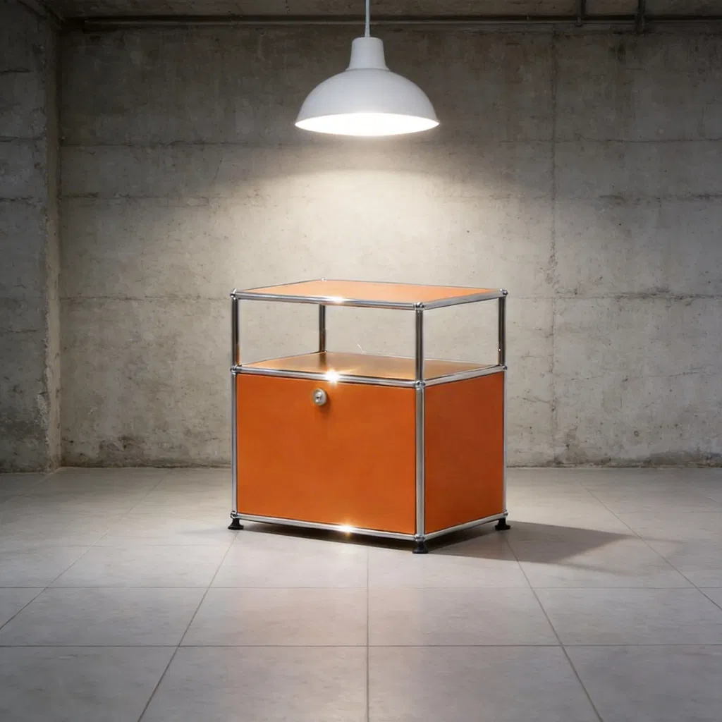 Multifunctional Storage Solution with Adjustable High-Quality Shelf Design