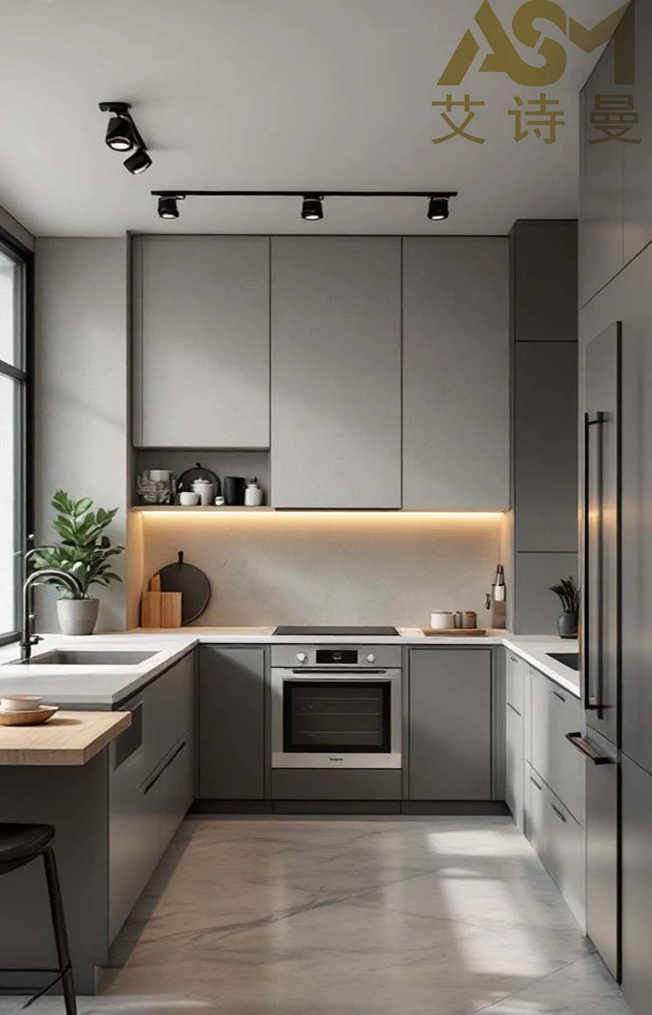 Stylish Cabinet System for Organized Kitchen Living