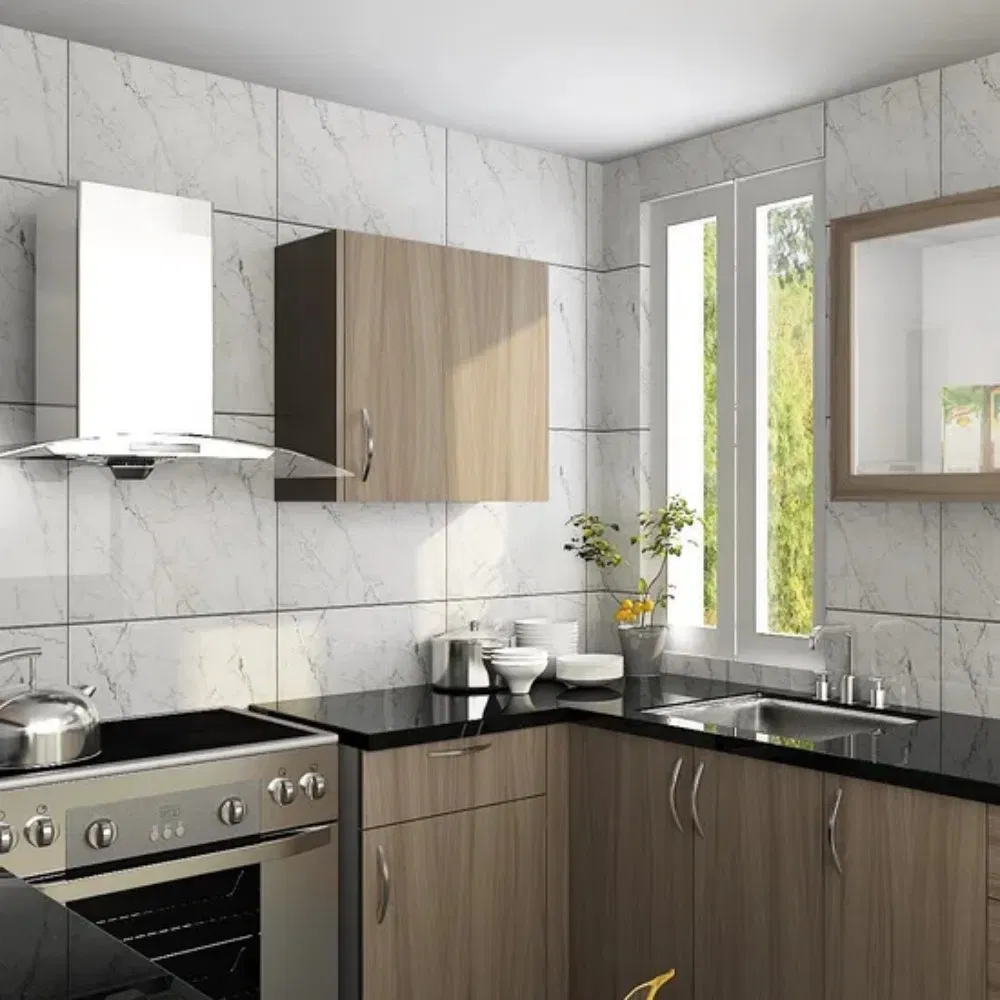 Compact RV Kitchen Cabinet with Aluminum Frame and Fittings