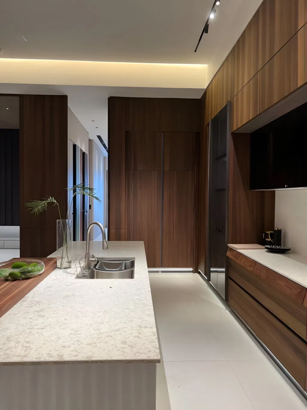 High Gloss Lacquer Modern Design Aluminium Stainless Steel From China Kitchen Wall Cabinet