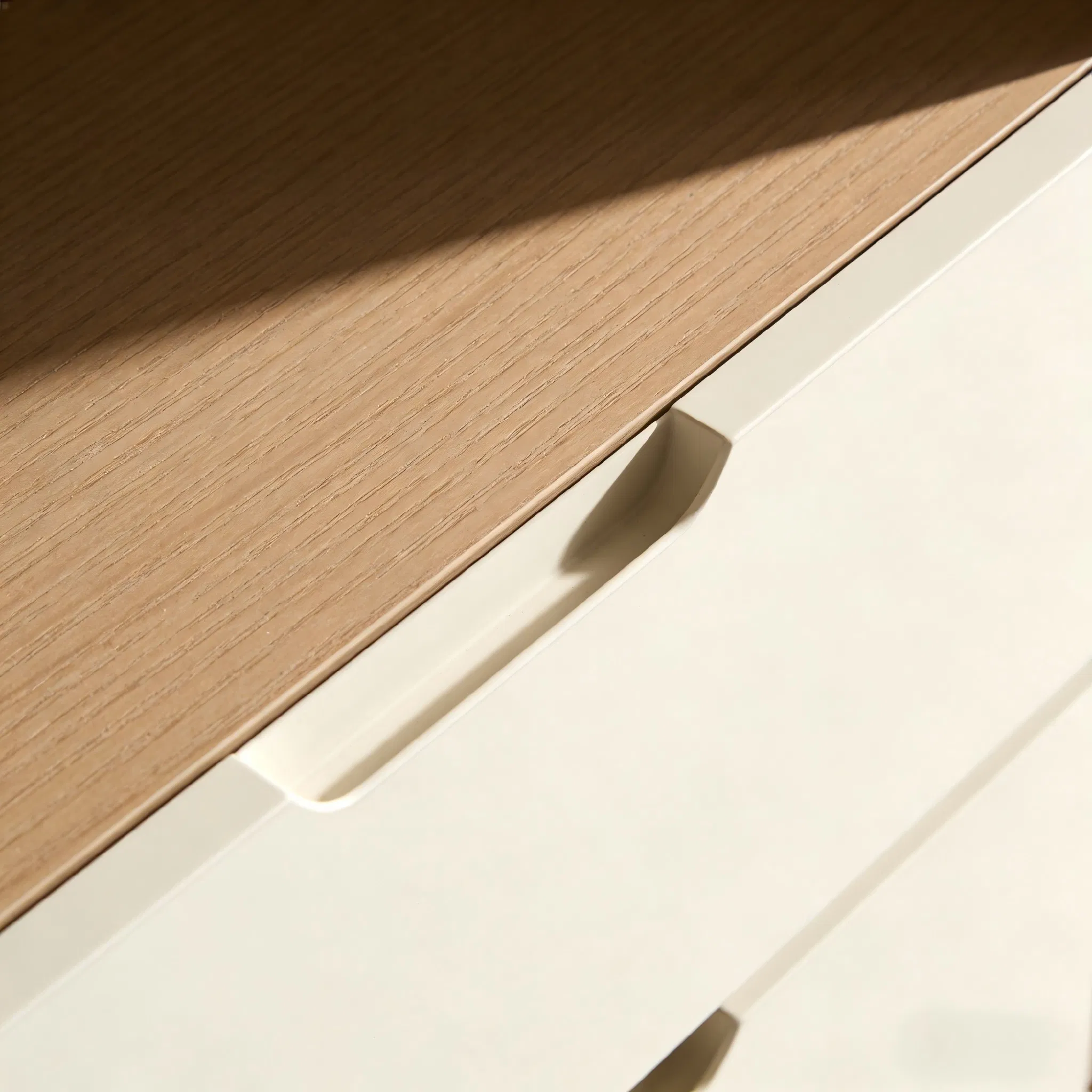 Panel-Based Cabinet Handle Type Anbangni Customized Modern Bedroom Storage System