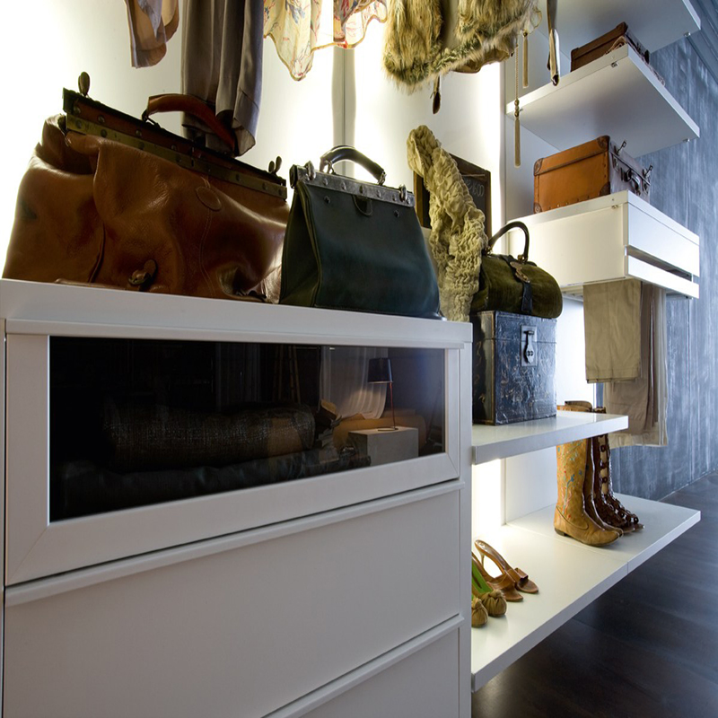 Custom Enclosed Cabinet with Laminated Walk in Closet Latest Modern Glass Cabinet Wardrobe System Portable Closet Bedroom Furniture Wardrobe