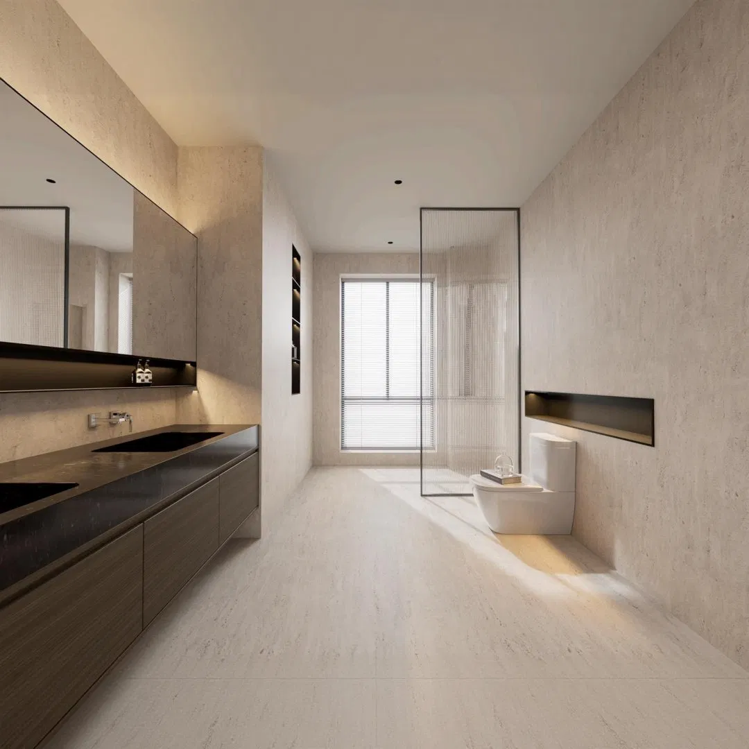 Custom Designed Kitchen Cabinet with Chipboard Melamine Matte Finish Wabi Sabi Style