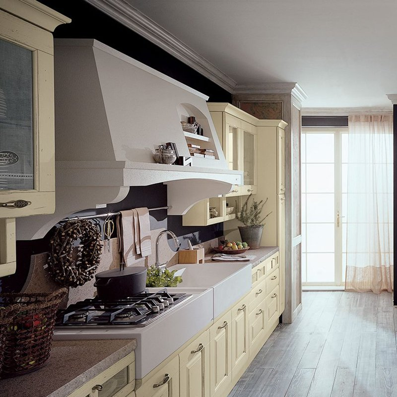 Manufacturers Design Particle Board /Wooden Teak Storage Cabinet Hotel Furniture Simple Aluminium Frame Set Complete Kitchen Cabinets with Table