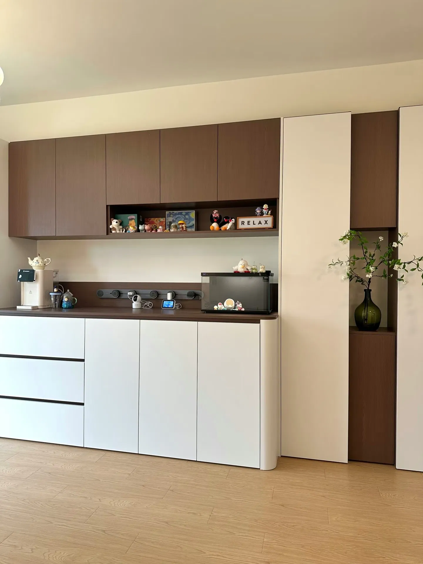 Modern Bedroom Living Room Home Furniture Wooden Shoe Storage Cabinet