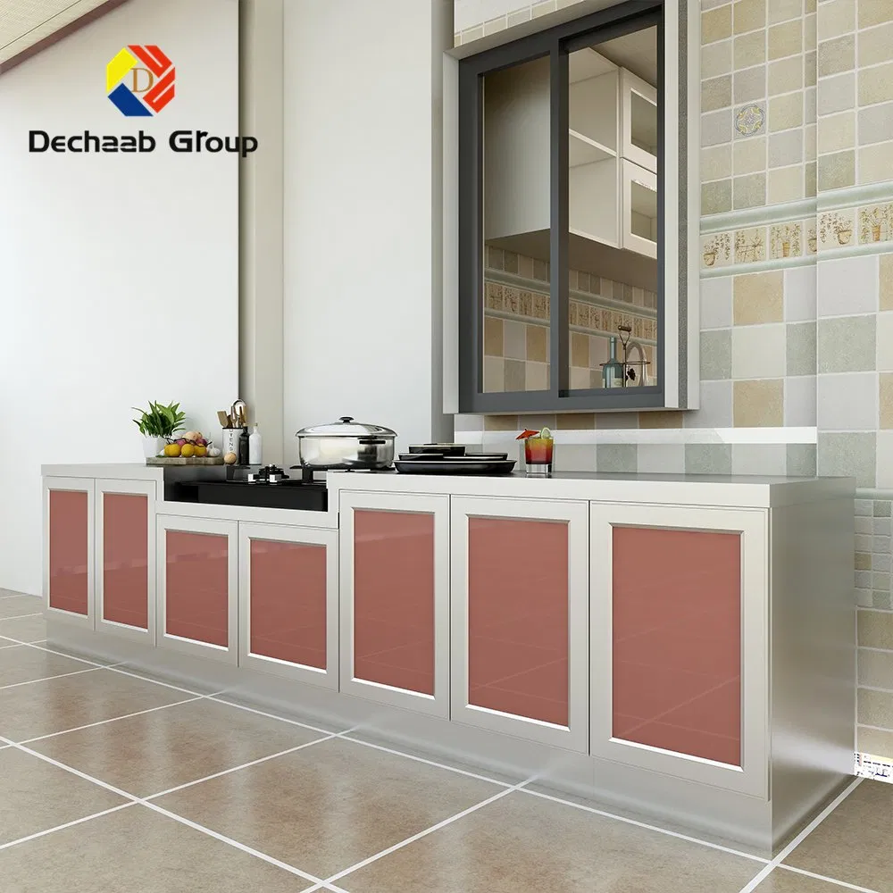 Linear Shape Handleless Drawer Best Kitchen Cabinet