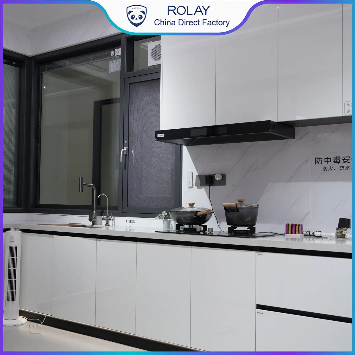 High Temperature Tolerance Consistent Performance Output High-Strength Frame Modular Kitchen Cabinet System