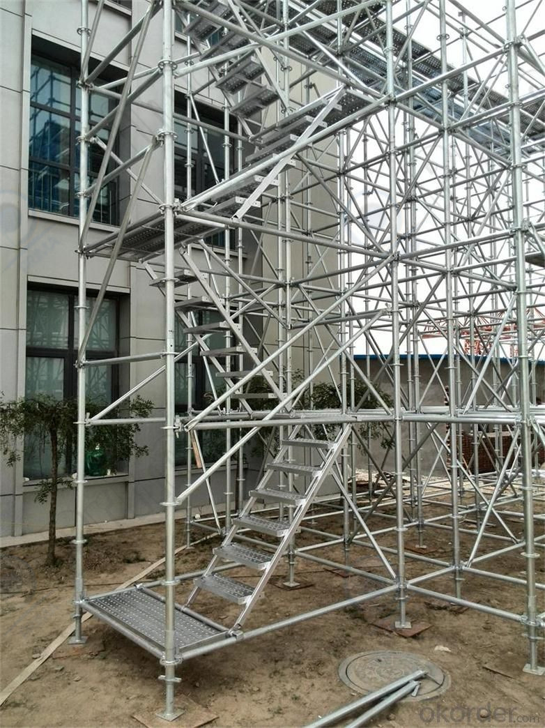 Hot Dipped Galvanized Ringlock Scaffolding System for Construction Folding Ringlock Scaffolding