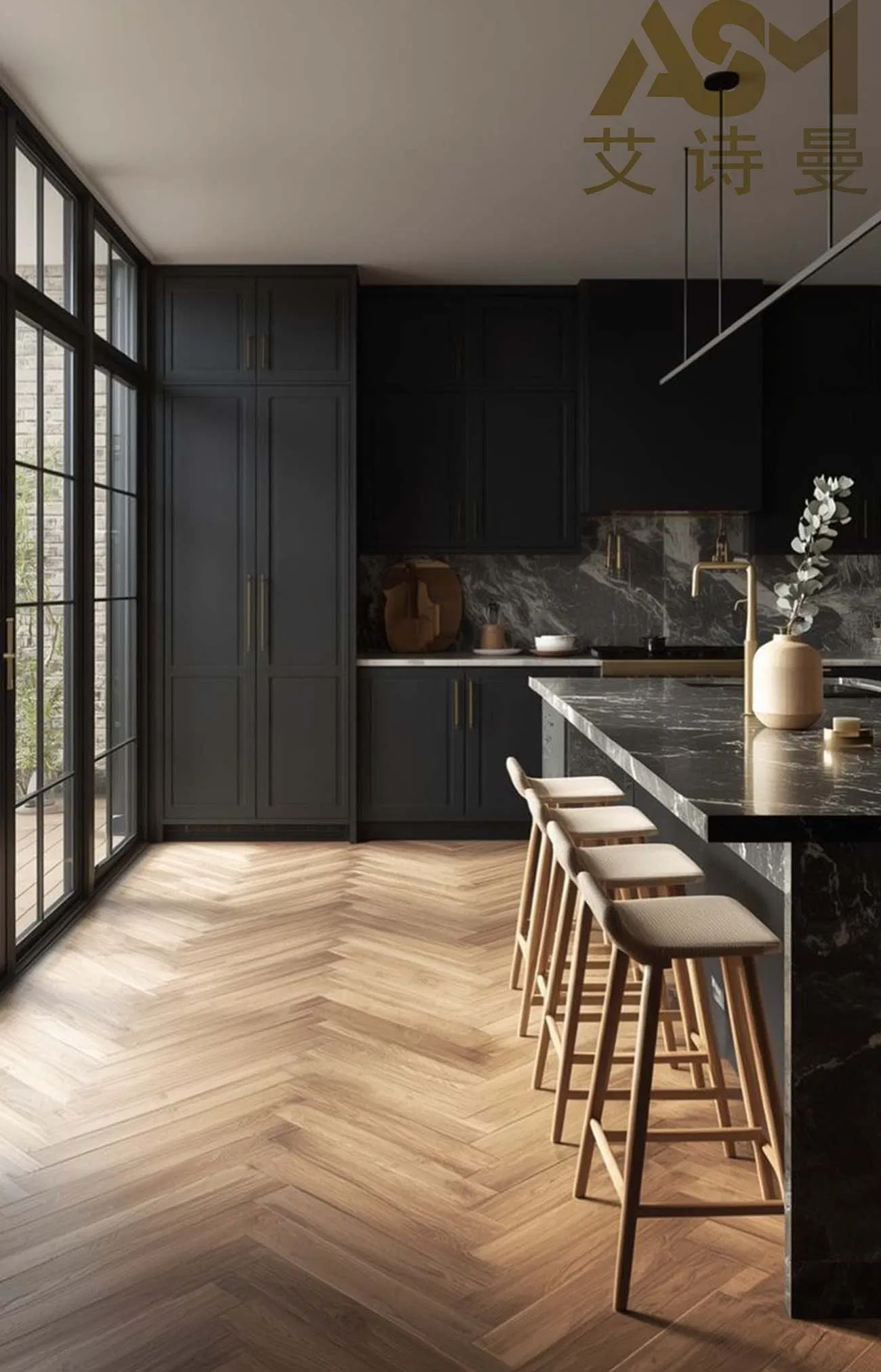 Space Efficient Kitchen Storage System for Homes