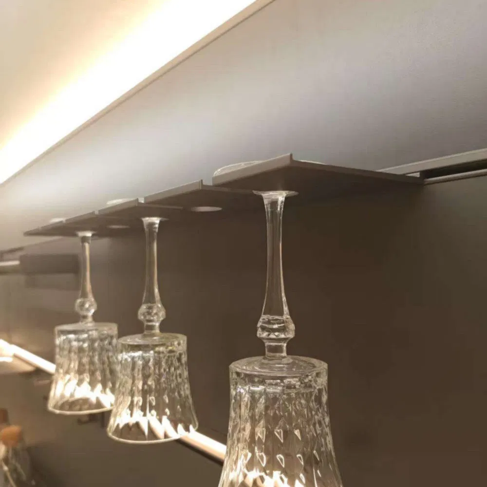 No Deformation Rust Proof Track-Mounted Wall-Mounted Kitchen Modular Storage System