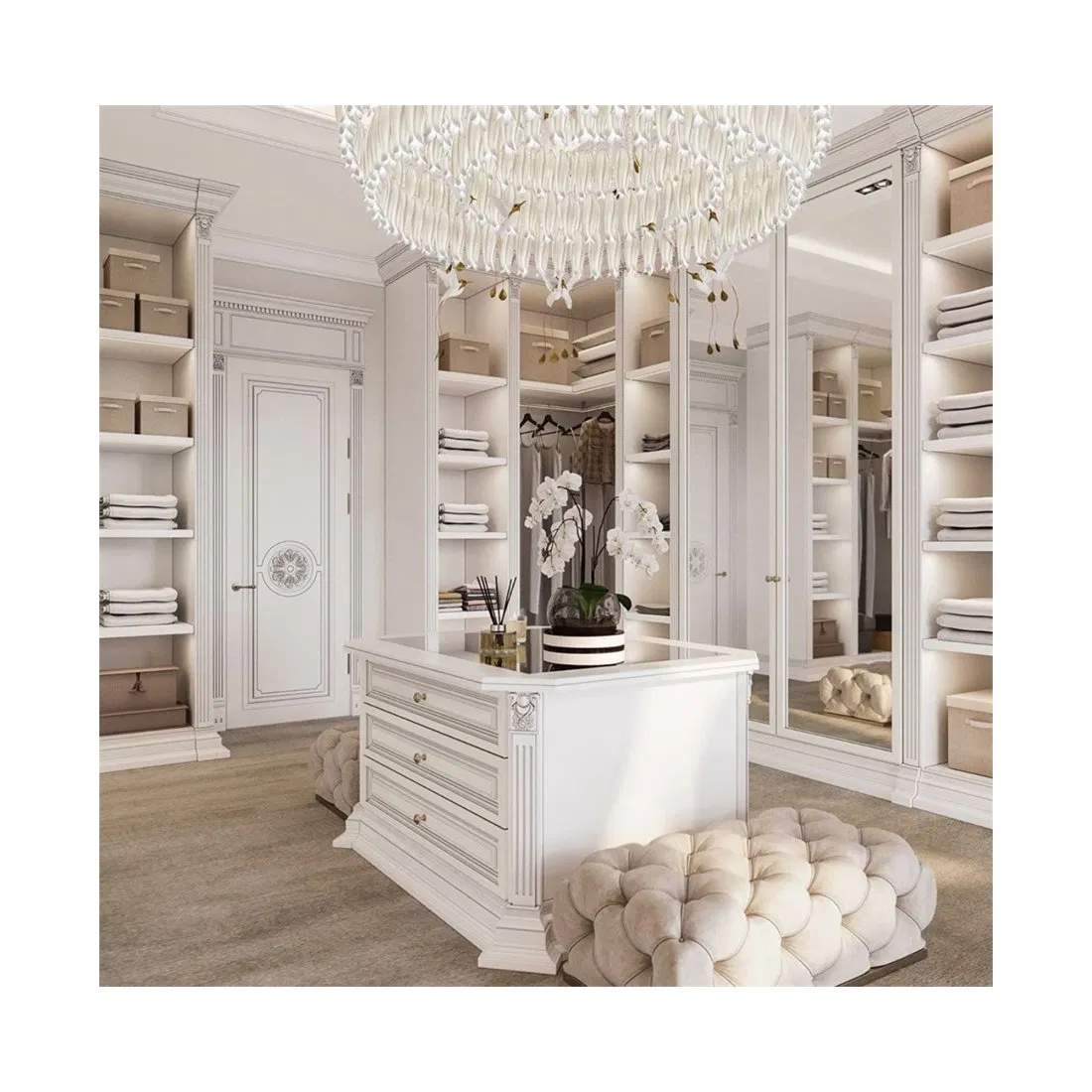 Wardrobe Closet Organizer Clothes Storage Shelves Systems Organizers Leather Closet Bedroom Walk in Closet