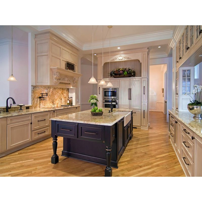 Orient Kitchen Cabinet Lightweight Aluminum Frame Rustic Style Cottage Kitchen Storage