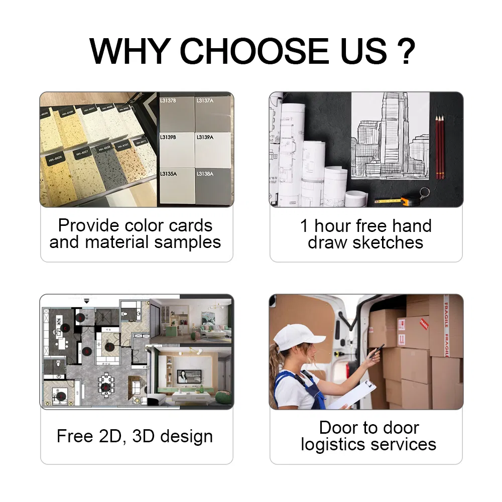 Modern Minimalistic Style Designs Small Complete Custom Home Furniture L Shaped Melamine Unit Cabinets Kitchen with Sink