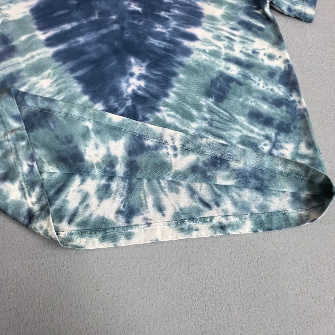 280g Pesado, Corte Larguíssimo 100% Camiseta Casual de Algodão Retro: Impressão Gráfica em Manga Longa Personalizada DTG
