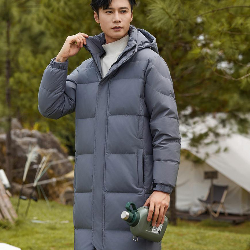Novo Casaco de Inverno com Gola Alta em Algodão, Padded, Solto, Casual de Inverno, À Prova de Vento, com Bolso