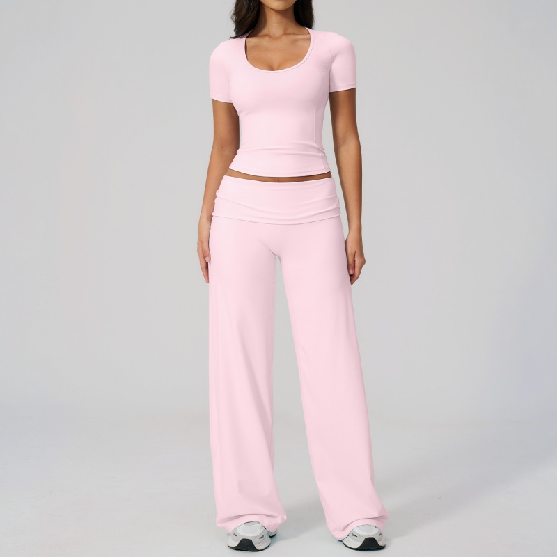 Roupas Femininas Moda Roupas Esportivas Femininas Roupas Casuais Conjunto Esportivo Diário para Mulheres