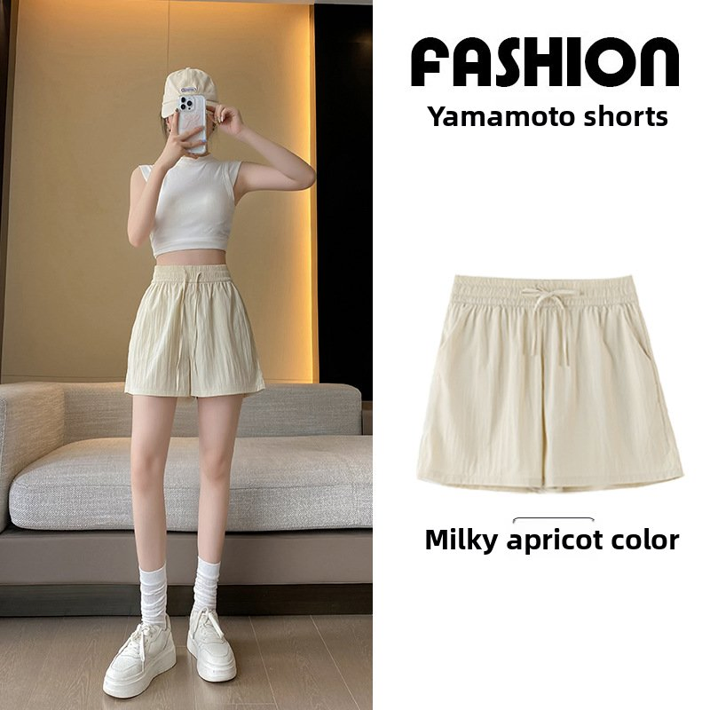 Shorts Casuais de Verão Femininos de Cintura Alta Disponíveis em Várias Cores