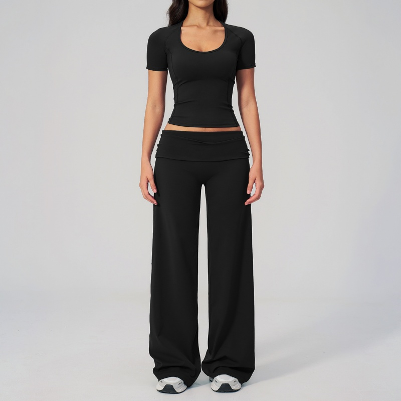 Roupas Femininas Moda Roupas Esportivas Femininas Roupas Casuais Conjunto Esportivo Diário para Mulheres