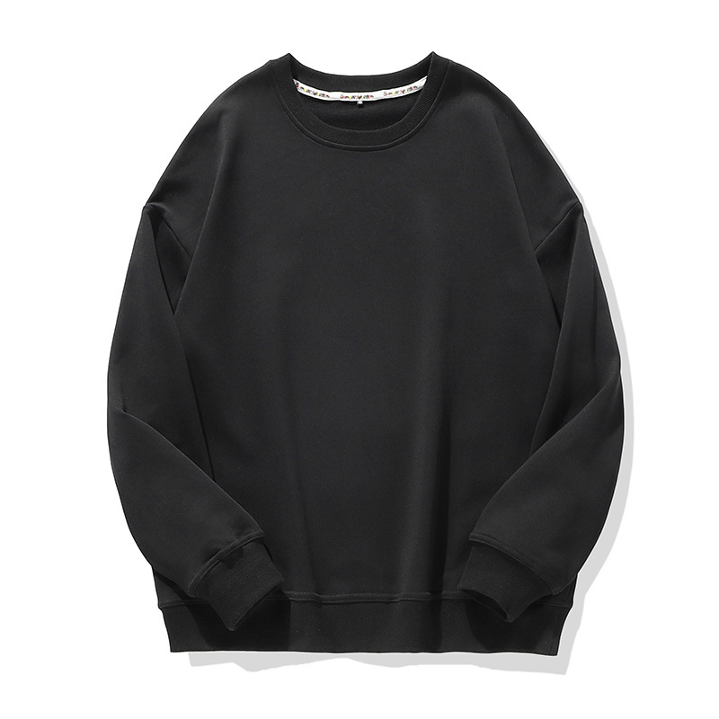 Moletom Básico Casual Masculino Oversize com Gola Redonda para Trabalho