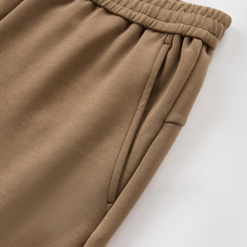 Calça Casual de Algodão Tricotável e Sem Restrições para Homens para Fitness