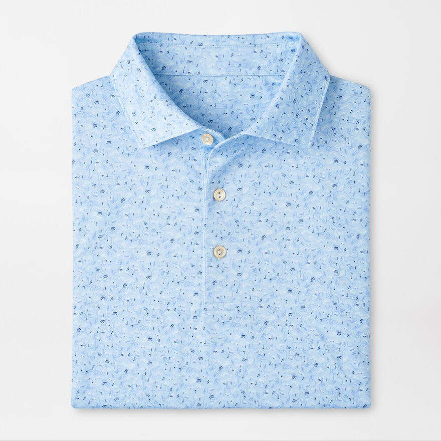 Camisa Polo Golf Personalizada de Secagem Rápida, Desempenho Atlético, Casual, em Spandex e Poliéster, Impressa e Sublimada, com Gola Firme