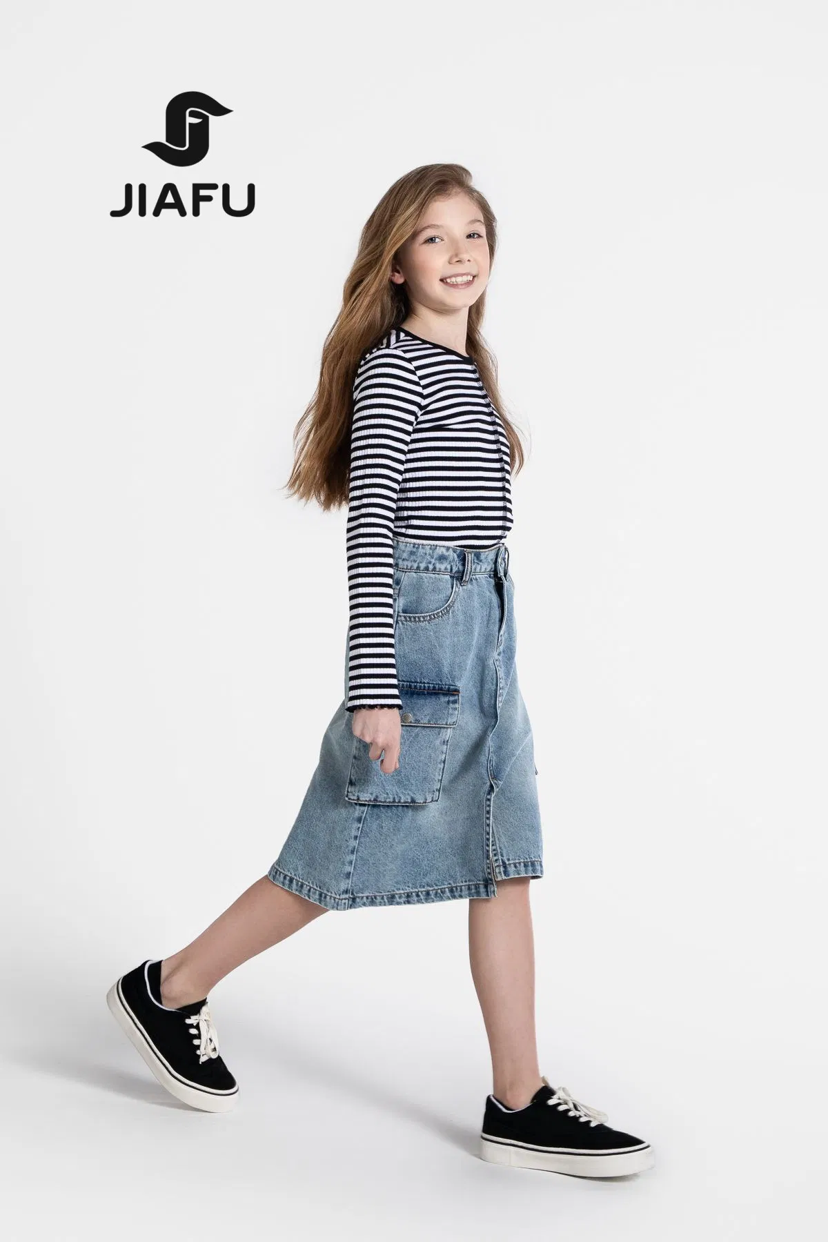 Saia / Vestido Casual de Algodão para Meninas, Verão, Design Novo Personalizado, Muito Vendido