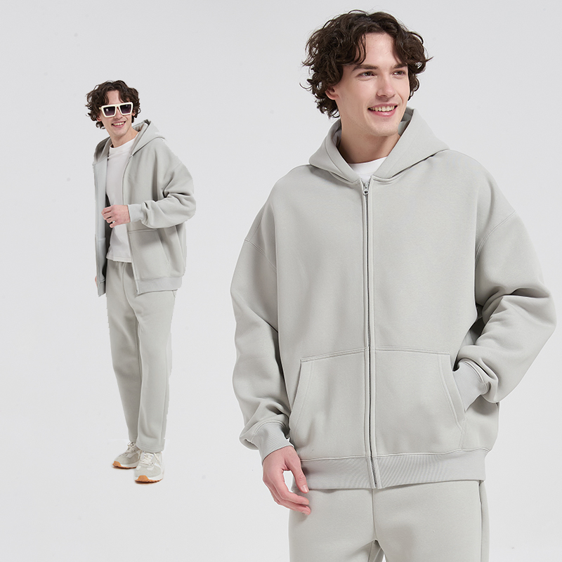 Jaqueta com Capuz de Moletom Zíper para Homens, Jaqueta Casual para Corrida, Jaqueta Esportiva para Atividades ao Ar Livre, Jaquetas para Treino