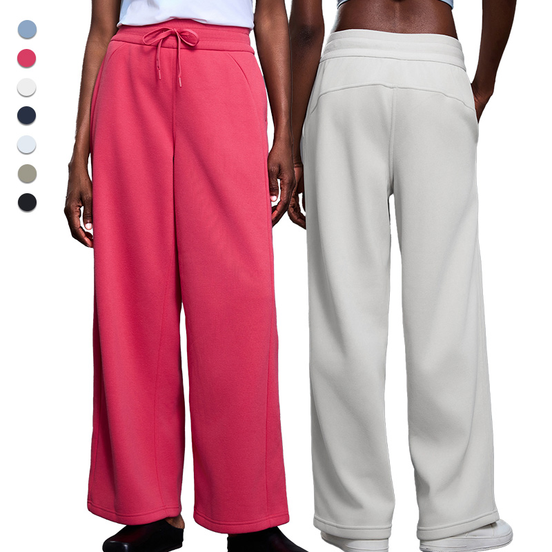 Leggings de Inverno Outono para Mulheres, Calças Largas Retas Soltas, Quentes, Modeladoras, Esportivas e Casuais