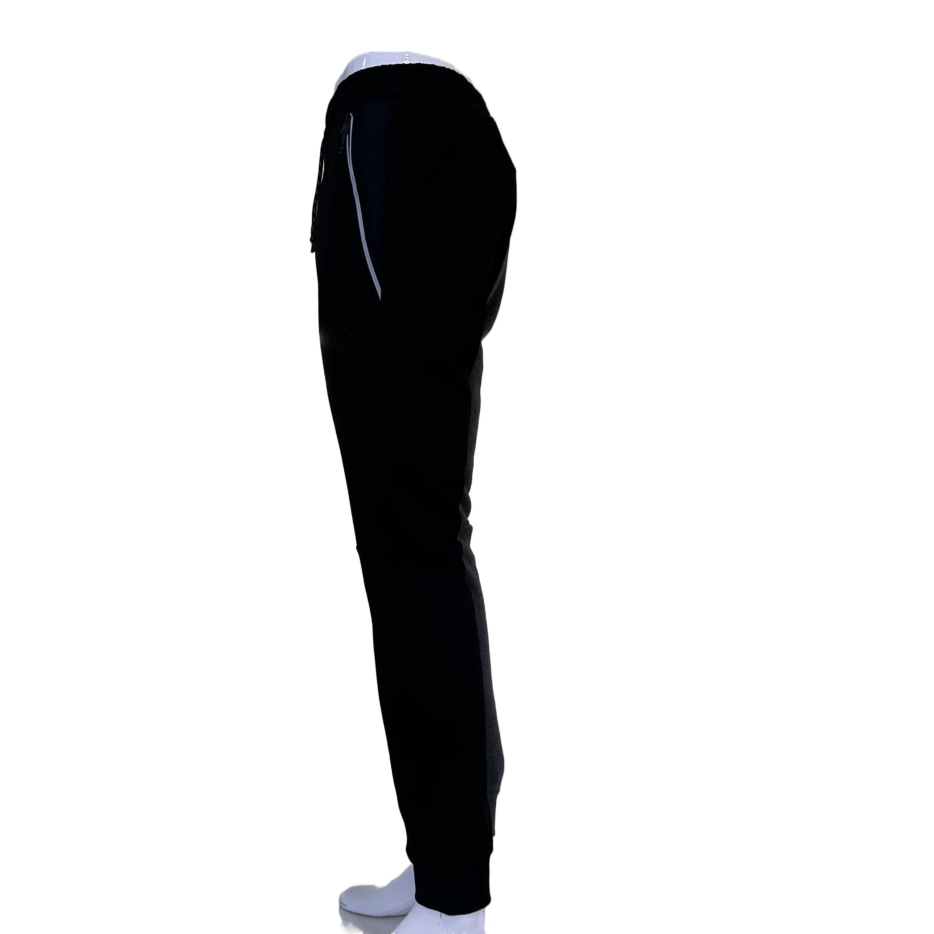 Calças Jogger Masculinas Casuais Fitness Roupas Esportivas Conjunto Inferior Skinny Calças de Moletom Pretas para Academia