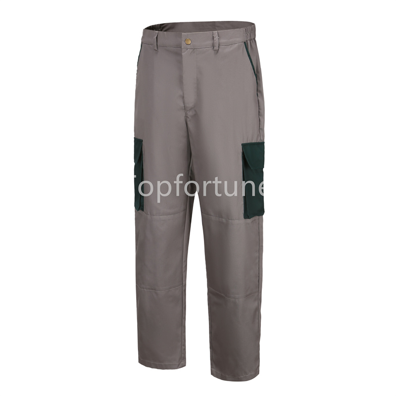 Calças cargo casuais de algodão twill refletivo personalizadas para trabalho ao ar livre e caminhadas