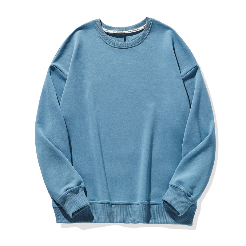 Moletom Básico Casual Masculino Oversize com Gola Redonda para Trabalho