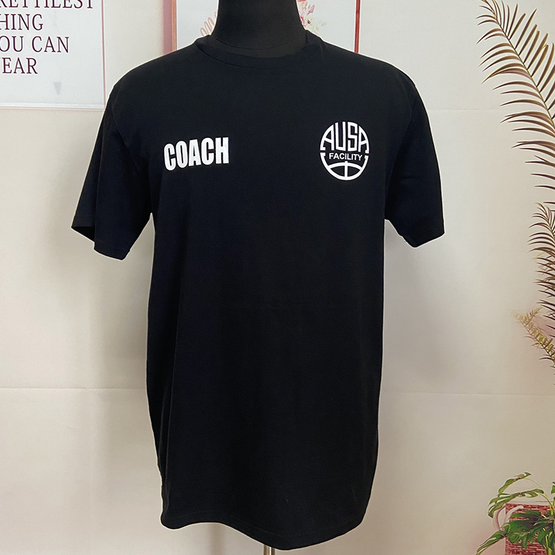 Camisas Casuais de Malha Personalizadas para Homens Verão Respirável Sem Gola Manga Curta