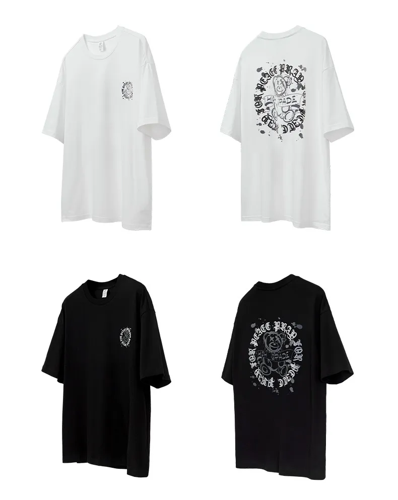 Estilo Novo de Verão Urso Oversized