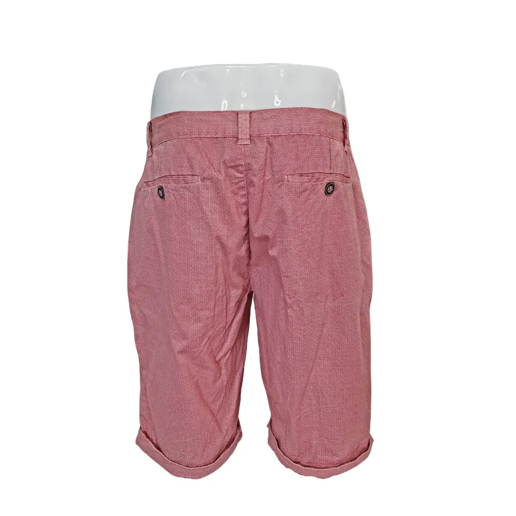 Bermudas Casuais Masculinas Rosa