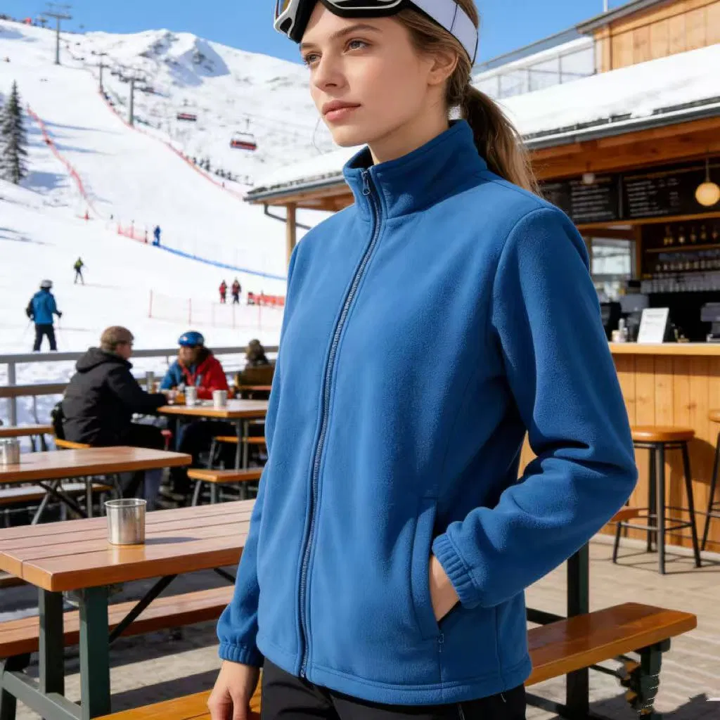Jaqueta de Fleece Casual Perfeita para Passeios de Fim de Semana e Atividades Urbanas