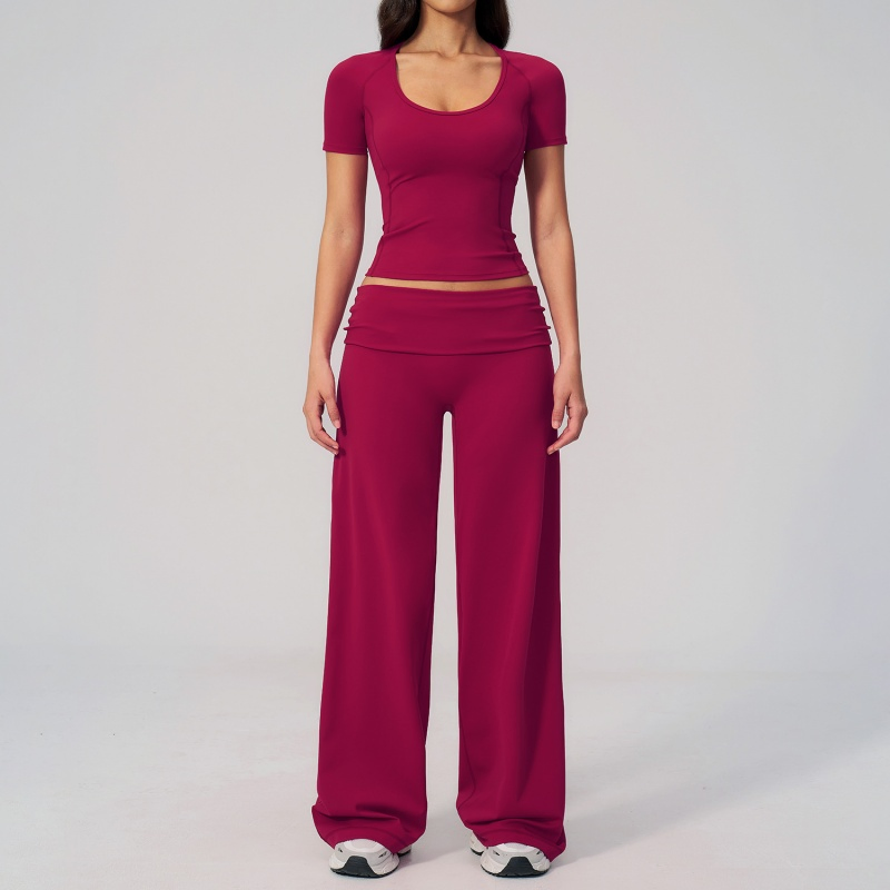 Roupas Femininas Moda Roupas Esportivas Femininas Roupas Casuais Conjunto Esportivo Diário para Mulheres