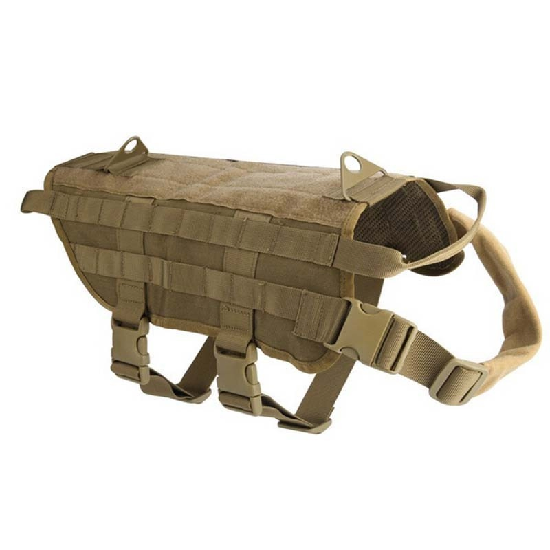 Roupas para Cães Roupas para Cães de Médio e Grande Porte Roupas para Cães ao Ar Livre Roupas para Animais de Estimação Colete Tático Molle para Cães